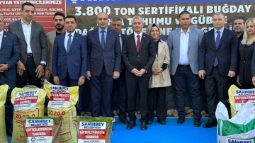 Şahinbey’den çiftçiye büyük destek
