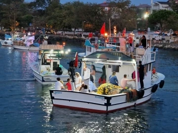 Sakarya’da balıkçılar törenle ‘vira bismillah’ dedi
