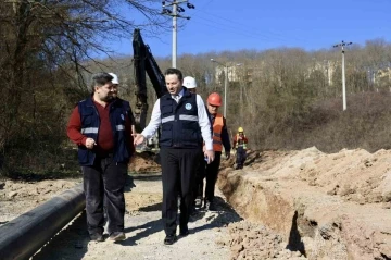 Sakarya Şehir Hastanesi’nin 21 Milyon TL’lik altyapısında çalışmalar sürüyor
