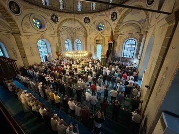 Samsun’da bayram namazı coşkusu
