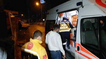 Samsun’da bıçaklı kavga: 1 yaralı
