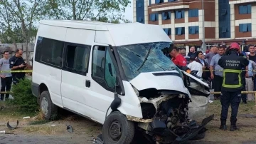 Samsun’da tır öğrenci servisi ile çarpıştı: 1 ölü, 6 yaralı
