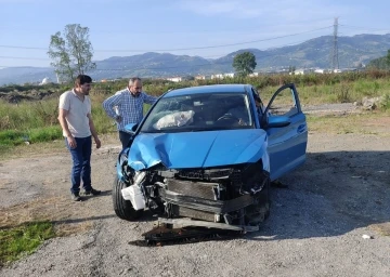 Samsun’da trafik kazası: 1 yaralı
