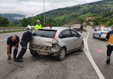 Samsun’da trafik kazası: 4 yaralı
