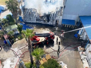 Samsun’daki fabrika yangını kontrol altına alındı
