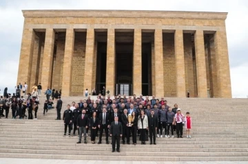 Samsunspor’un şampiyonluk kupası Anıtkabir’de
