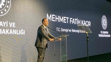 Sanayi ve Teknoloji Bakanı Mehmet Kacır: &quot;Teknoloji trendlerini belirleyen bir Türkiye için çalışacağız&quot;
