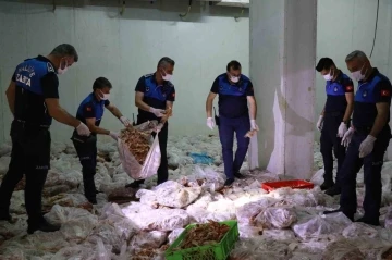 Şanlıurfa’da 10 ton bozuk tavuk eti ele geçirildi
