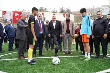 Şanlıurfa’da gençler bir spor tesisine daha kavuştu
