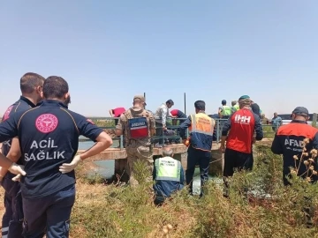 Şanlıurfa’da sulama kanalında erkek cesedi bulundu
