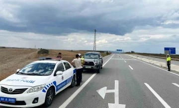 Saray’da trafik denetimleri
