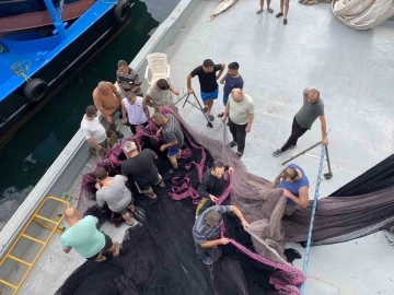 Sarıyer’de av sezonu öncesinde balıkçılar son hazırlıklarını yapıyor
