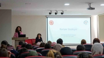 SCÜ’de kariyer söyleşisi düzenlendi
