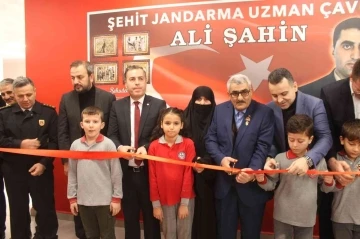 Şehidin isminin verildiği okulda ilk karne heyecanı yaşandı
