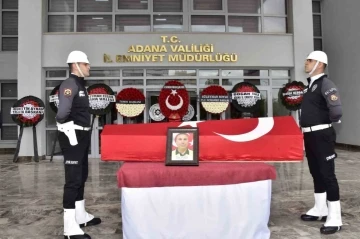 Şehit düşen polis için tören düzenlendi
