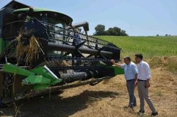 Selendi’de arpa ve buğday hasadı başladı
