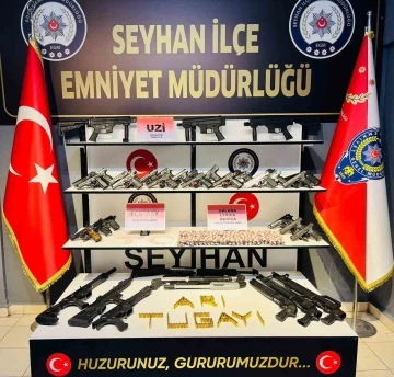 Seyhan’da 94 ruhsatsız silah ele geçirildi, çeşitli suçlardan aranan 315 kişi yakalandı
