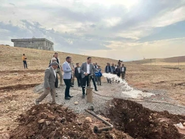 Silopi ilçesinde Yamaç mezrasının su sorununu giderildi
