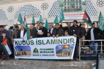 Şırnak’ta İsrail saldırılarına tepkiler devam ediyor
