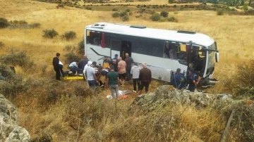 Midibüs kazası: Çok sayıda yaralı