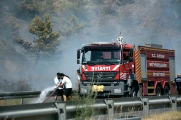 Söke’de çıkan yangın korkuttu
