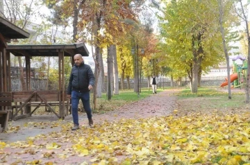 Sonbahar Dicle Nehri kenarını renk cümbüşüne çevirdi
