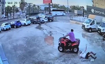 Sosyal medya için ATV ile drift videosu çektiler, sosyal medyanın diline düştüler
