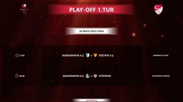 Spor Toto 1. Lig’de play-off programı belli oldu
