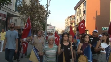 Srebrenitsa Soykırımı’nda hayatını kaybedenler Bayrampaşa’da anıldı
