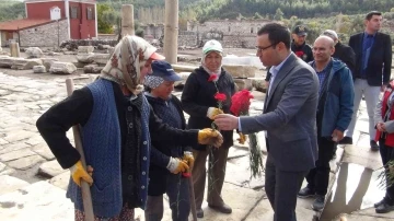 Stratonikeia antik kentinde kadına şiddet etkinliği
