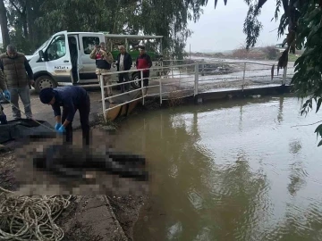 Sulama kanalında erkek cesedi bulundu