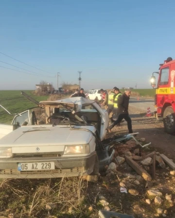 Sürücüsünün kontrolünü kaybeden otomobil takla attı: 1 yaralı
