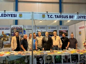 Tarsus Belediyesinin standına yoğun ilgi
