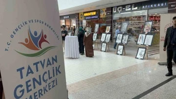 Tatvan’da “resim sergisi” açıldı
