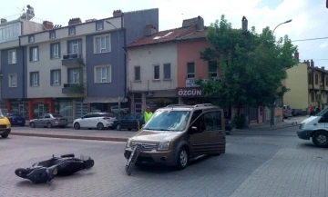 Tavşanlı’da trafik kazası;1 Yaralı
