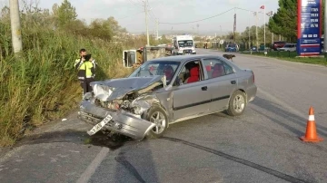 Tavşanlı’da trafik kazası: 3 yaralı
