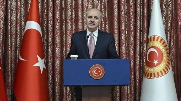 TBMM Başkanı Kurtulmuş: İsrail’in sivilleri hedef alan saldırılarını en şiddetli şekilde kınıyoruz