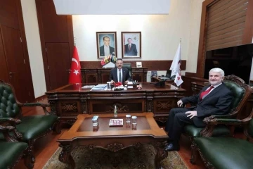 TEİ Genel Müdürü Prof. Dr. Faruk Akşit Vali Hüseyin Aksoy’u ziyaret etti
