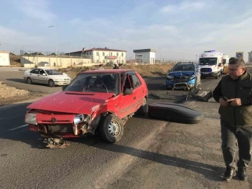 Tekirdağ Cezaevi önünde trafik kazası: 2 yaralı