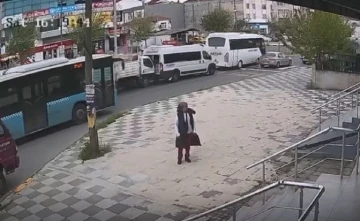 Tekirdağ’da 7 işçinin yaralandığı zincirleme kaza kameraya yansıdı
