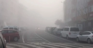 Tekirdağ’da yoğun sis öğle saatlerine kadar etkili oldu
