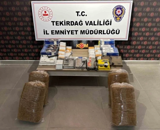 Tekirdağ’daki kaçakçılık operasyonunda 42 kişi hakkında yasal işlem başlatıldı
