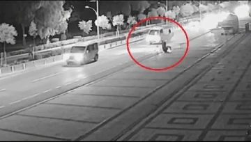 Bursa'da ters şeritte ilerleyen motosikletli kaza yaptı