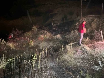 Tokat’ta otluk alanda çıkan yangın büyümeden söndürüldü
