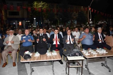 Tomarza’da 15 Temmuz şehitleri dualarla anıldı
