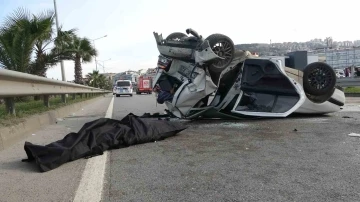 Trabzon’da sahil yolunda kaza: 1 ölü, 4 yaralı
