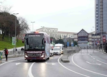 Trabzonspor, stada giriş yaptı
