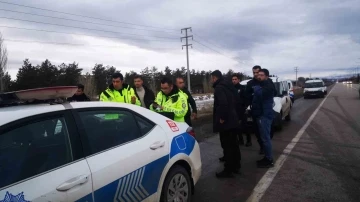 Trafikte tartışma, polise saldıran şüpheliye gözaltı
