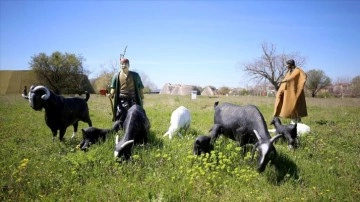 Trakya'nın "ilk çiftçileri"nin faaliyetleri yeni nesillere maketlerle anlatılıyor