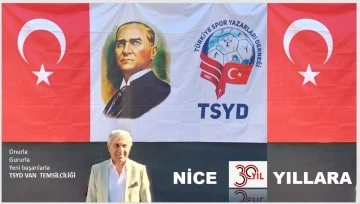 TSYD Van Temsilciliği 30. yaşında
